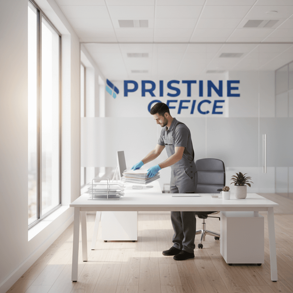 Commercial office cleaning